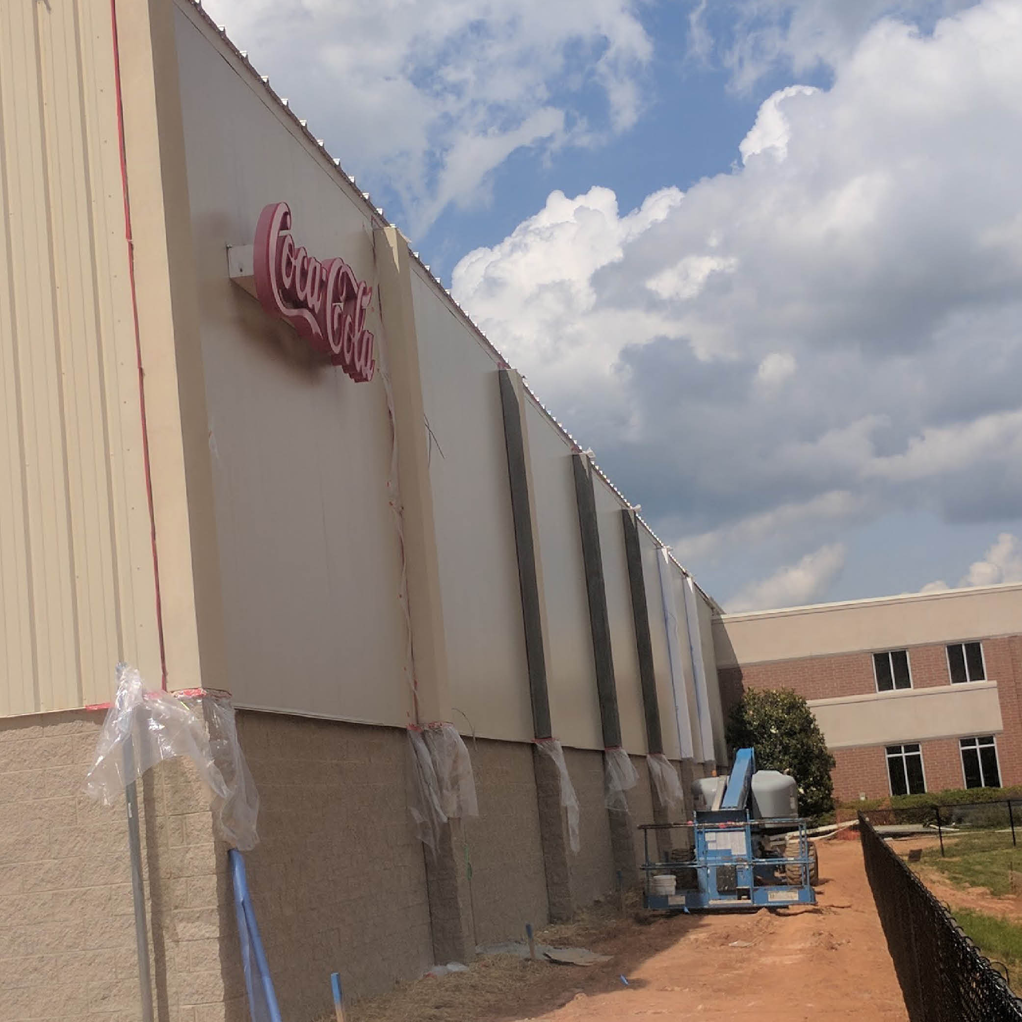 Coca Cola Commercial Facility Stucco Project